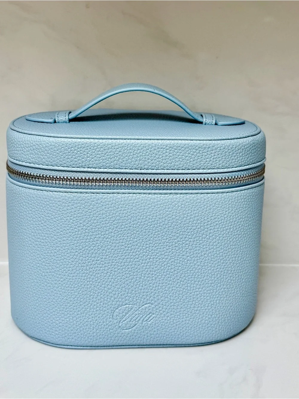 Travel Vanity Case - Light Blue